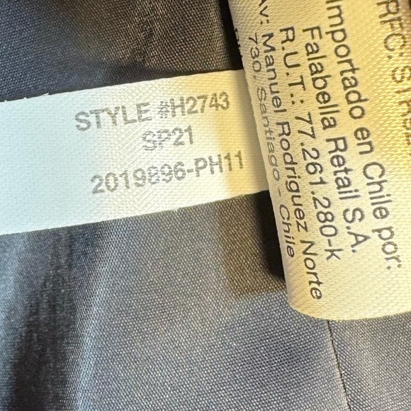 J. Crew Black Blazer with Collarless V-Neck and Textured Fabric - Picture 8 of 9